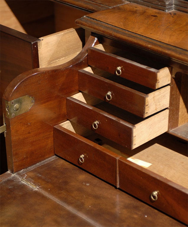George III Breakfront Secretaire Bookcase, England c. 1790 5