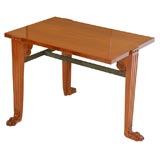 Rare Three Legged Table Designed and Signed By Robsjohn-Gibbings