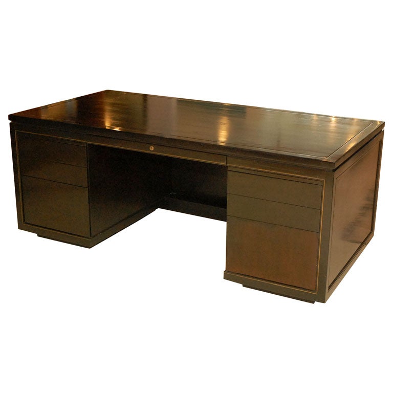 Dunbar Executive Desk, "Banker
s Edition"
