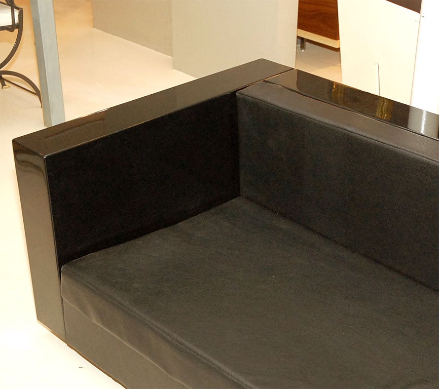 Lacquered Cube Sofa by Massimo Vignelli for Poltronova /Stendig 1