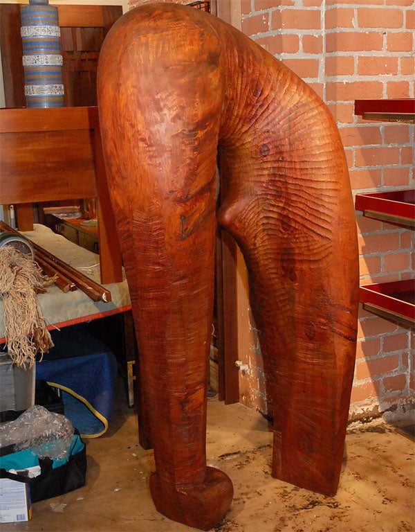 Also refered to by the artist as Arch One, this piece is being offered for the first time, as it has resided with the artist since it was shown @ the Los Angeles Craft & Folk Museum exhibition of 1978.  Isamu Noguchi wrote the forward for the