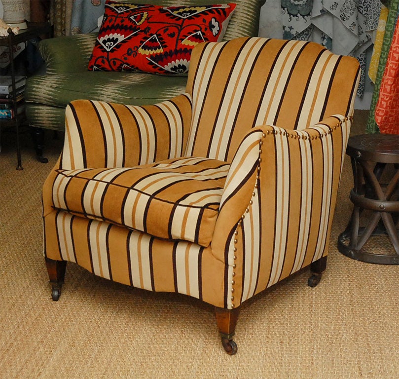 Pair of 1920's French armchairs