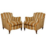 Pair of 1920's French armchairs