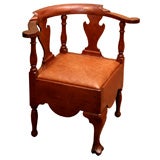Fine Pennsylvania Walnut Corner Chair, Circa 1760