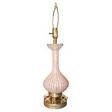 Murano Venetian Glass Lamp by a highly skilled artisan