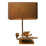 Maison Charles Bronze "Nenuphar" Table Lamp