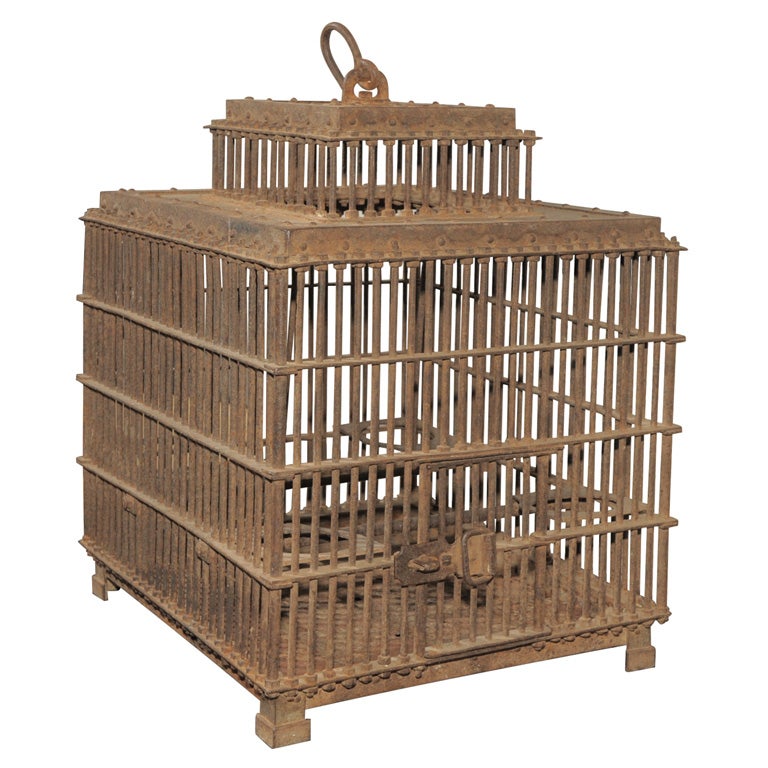 Italian Industrial Birdcage