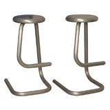 Brushed Metal Barstool Brushed Metal Barstool
