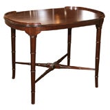 Dunbar Faux Bamboo Table Vintage Dunbar Faux Bamboo Table