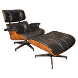 Original Rosewood Eames Lounge Chair and Ottoman