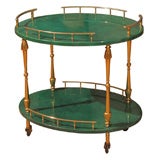 Vintage Aldo Tura Bar Cart