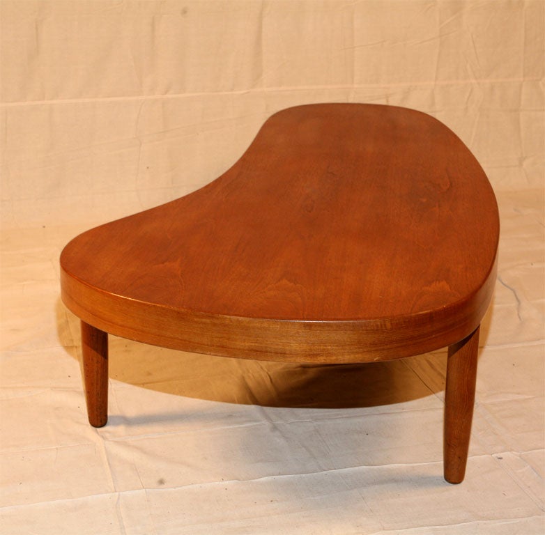 20th Century Kidney Shaped Coffee Table