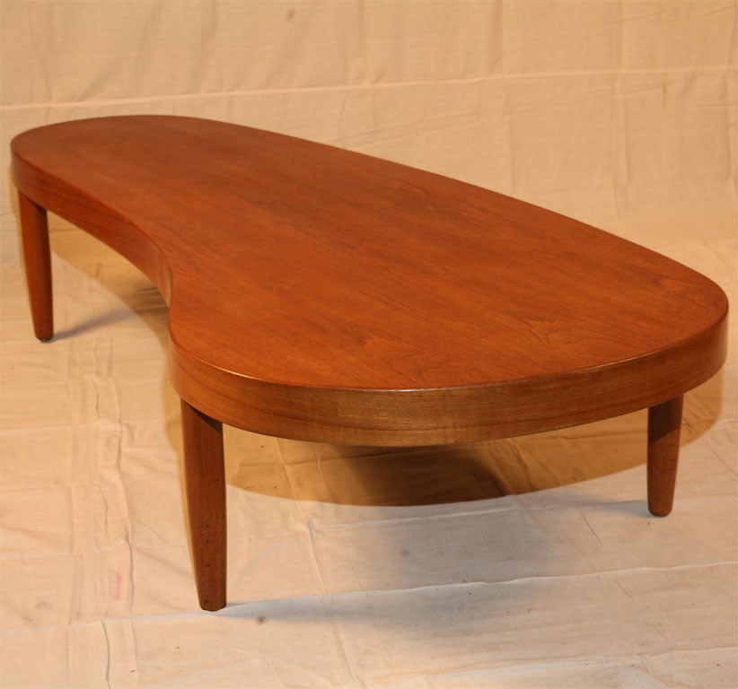 Kidney Shaped Coffee Table 1