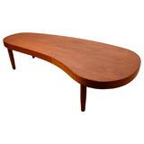 Kidney Shaped Coffee Table