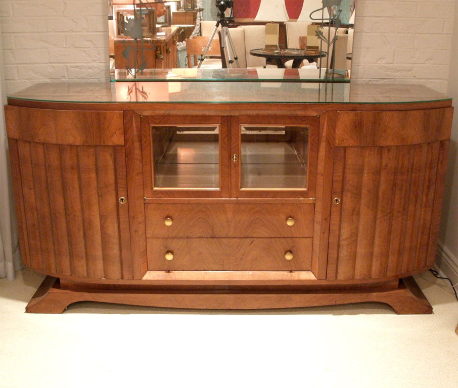 1930s French Mahogany Sideboard