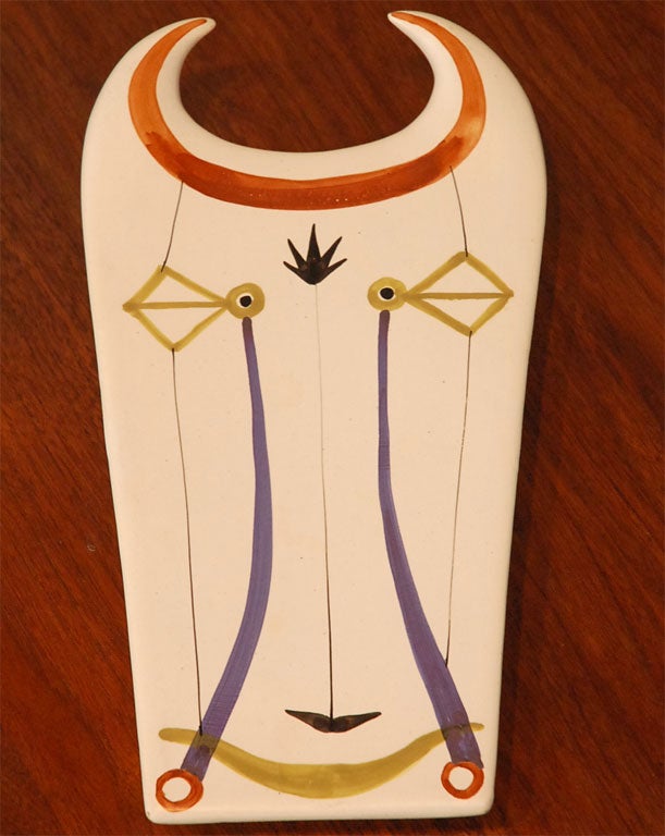 Roger Capron "Taureau" Wall-Plaque