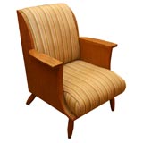 Moderne Oak Armchair