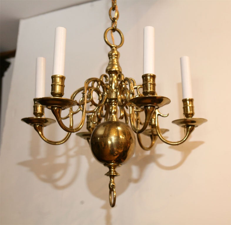 Brass Chandelier