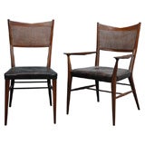 Set of 10 Paul McCobb Dining Chairs for Calvin 2 with arms