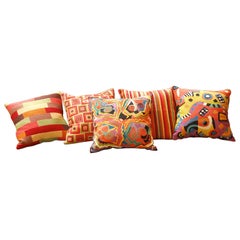 Kashmiri Chain Stitch Pillows.
