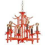 Red Pagoda Chandelier