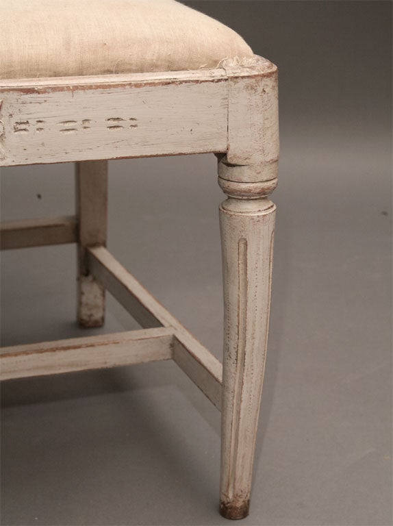 Set of Six Gustavian Style Dining Chairs 2