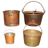 Antique Four Buckets