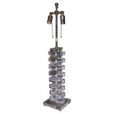 Vintage #4017 Fun Plexiglass Table Lamp