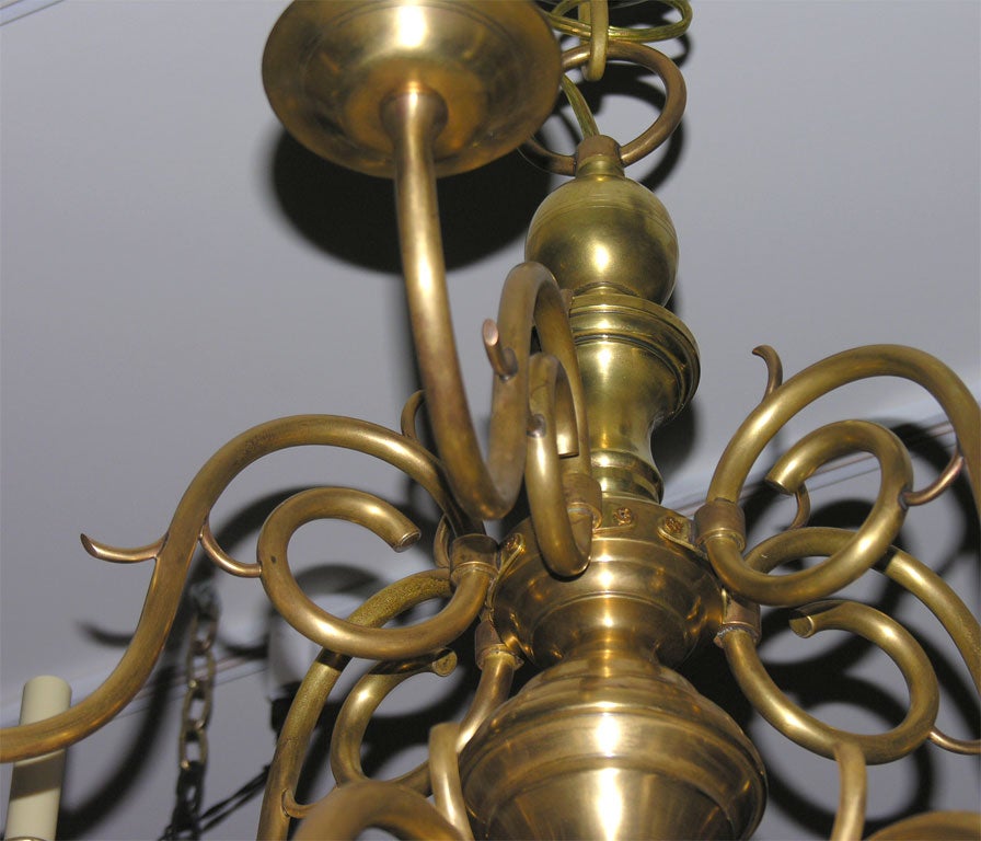 12 Light Dutch Baroque chandelier 1
