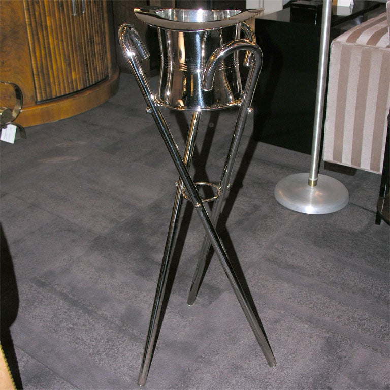 1940's Top Hat & Cane Champagne Stand