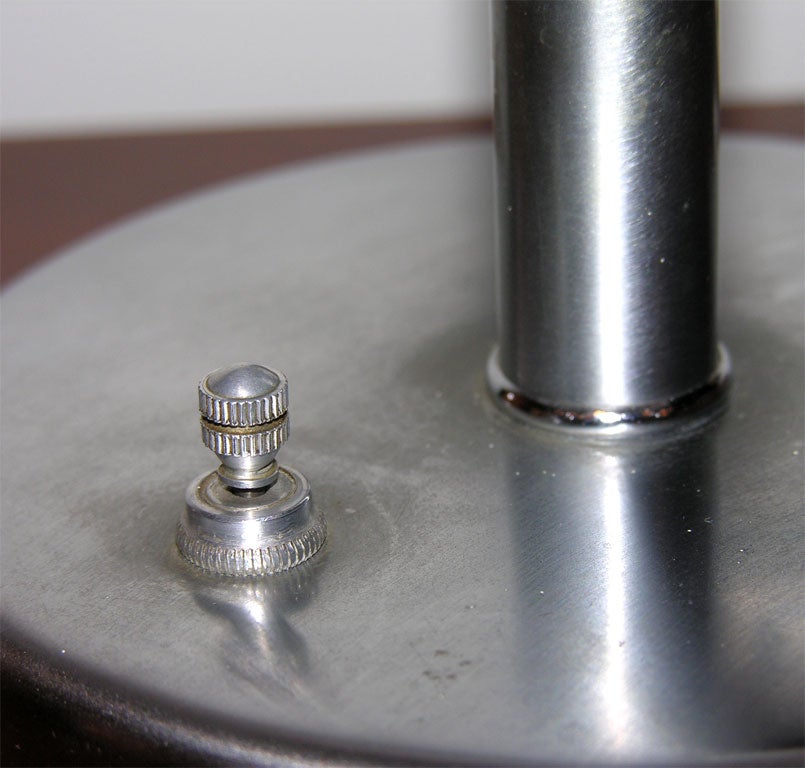 Machine Age Lamp by Walter Von Nesson
