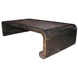 Elmwood Coffee Table with Stone Top