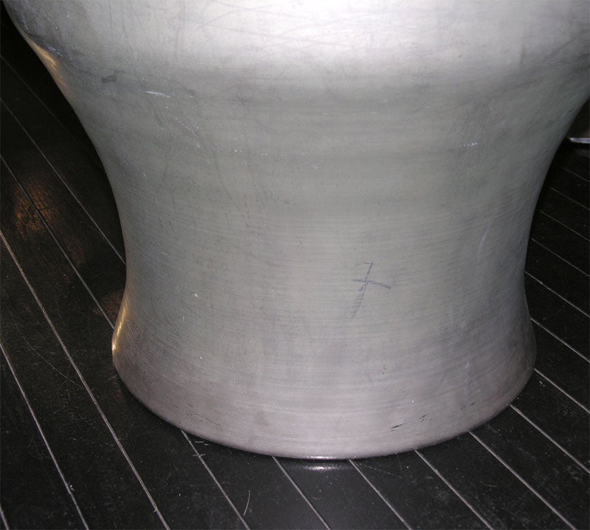 "Rain Drum Table" by Karl Springer