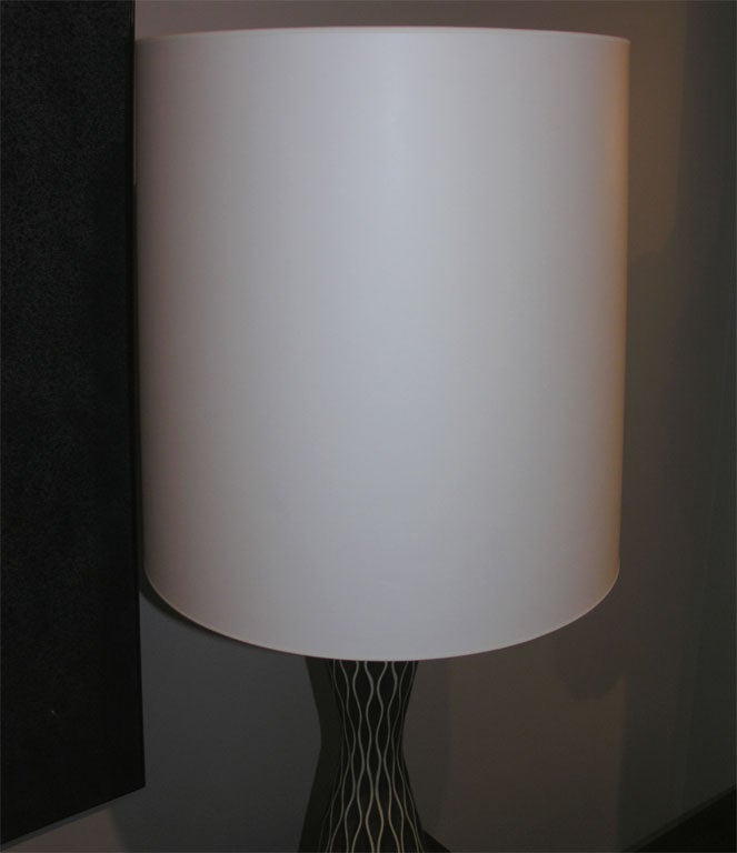 Chrome Sphere Table Lamps