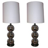 Chrome Sphere Table Lamps