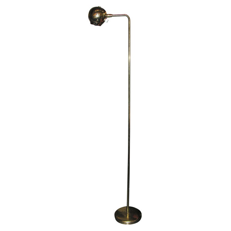 Eyeball Floor Lamp In Brass By Kovacs Lighting At 1stdibs Eyeball Floor Lamp In Brass By Kovacs Lighting For