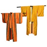 Two silk Kimonos