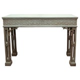 Chinese chippendale style console