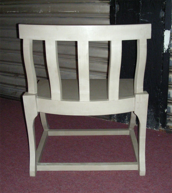 Two Contemporary Chairs in Neo-Greek Style For Sale 1