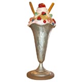 Giant Resin Ice Cream Sundae