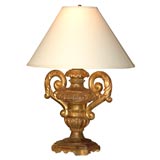 Giltwood Urn / Lamp