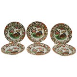 Six Mason's Ironstone China Decorated Bowls