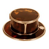 Antique English Arts and Crafts inkwell by William Comyns