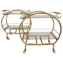 Twin Bar Carts