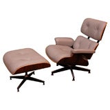 CHARLES & RAY EAMES 671 & 671 LOUNGE CHAIR AND OTTOMAN