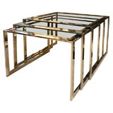 Chrome Nesting Tables