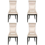 Set of Four 1940
s Art Deco Chairs