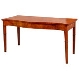 George III Peirod Mahogany Serpentine Serving Table, c.1760