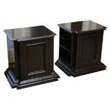 Regency High Lacquer End Tables