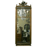 Antique English Regency Pier Mirror